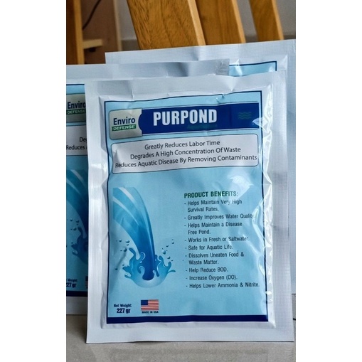 Lẻ 1 gói vi sinh PURPOND chuyên xử lý đáy nước 👉 Nhập khẩu Mỹ