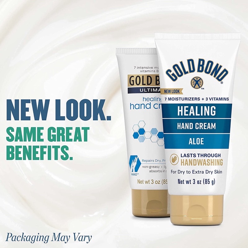 [ mẫu mới ] Kem dưỡng tay Gold Bond Ultimate Healing Hand Cream 85g