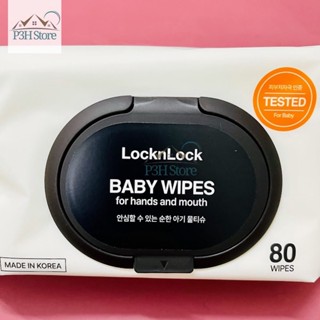 Khăn giấy ướt Lock&Lock Baby Wipes dùng lau tay và miệng ETM245 ETM248