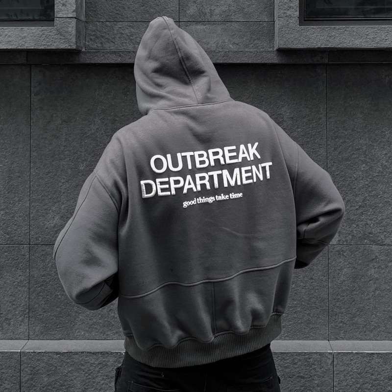 OUTBREAK - ÁO HOODIE FORM BOXY *BUNO HOODIE*