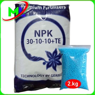 Phân bón npk 30 - 10 - 10 +te kích đâm chồi vọt, vọt đọt, bung chèo, đẻ nhánh, xanh dày lá