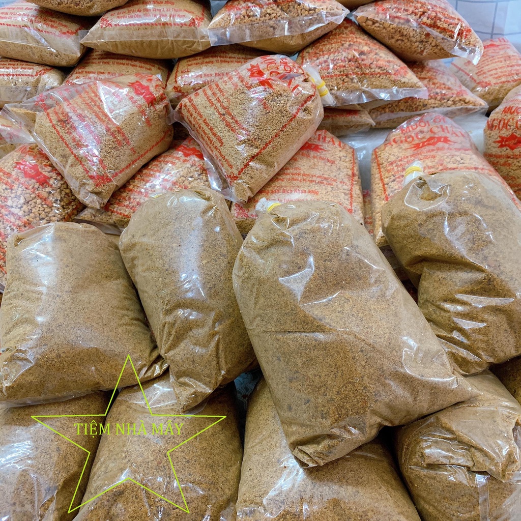 Muối nhuyễn đen Tây Ninh dùng trộn bánh tráng hũ 100g / 500g