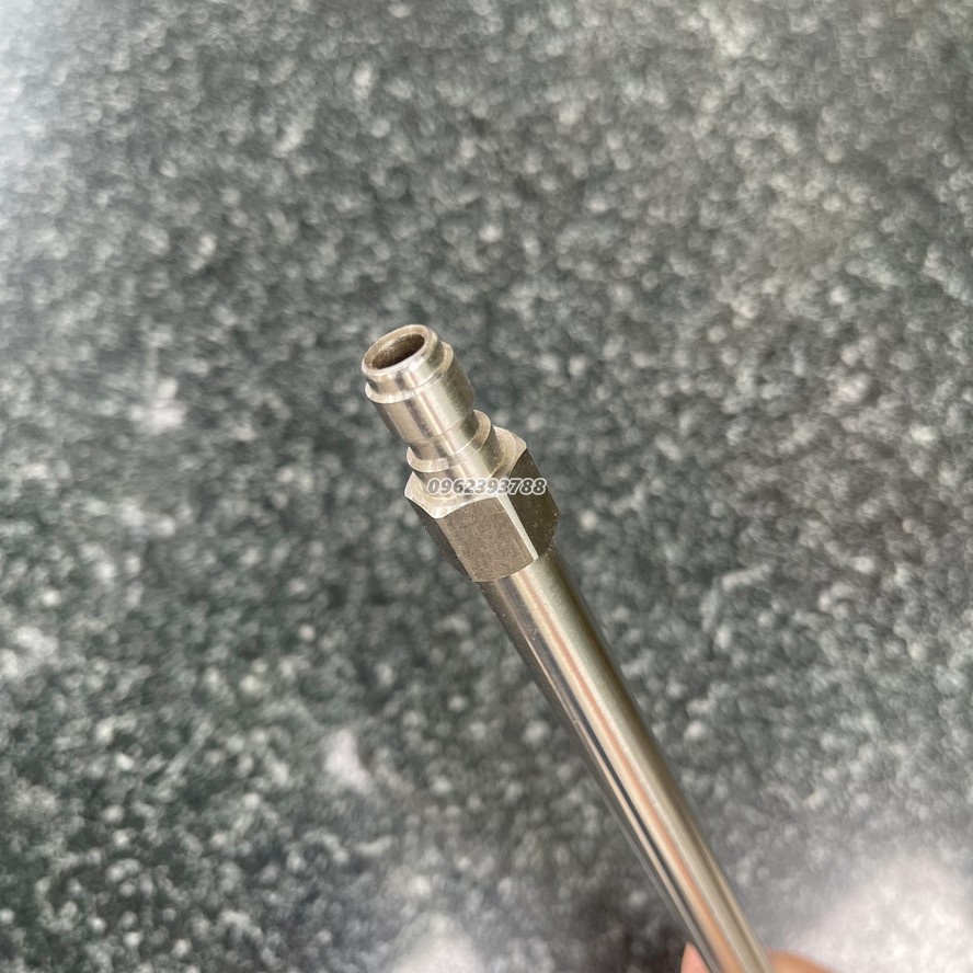 Thanh nối dài súng rửa xe máy bơm áp lực cao, 5000 PSI, nối nhanh 1/4