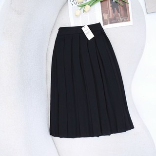 chân váy xếp ly to dài 66cm