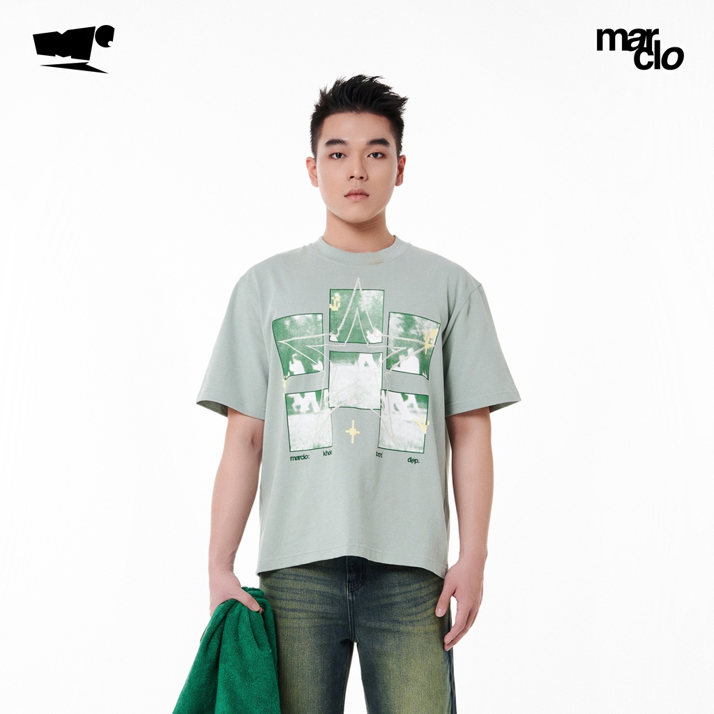 Marclo "Ayuvedic Star" - Áo Thun Boxy