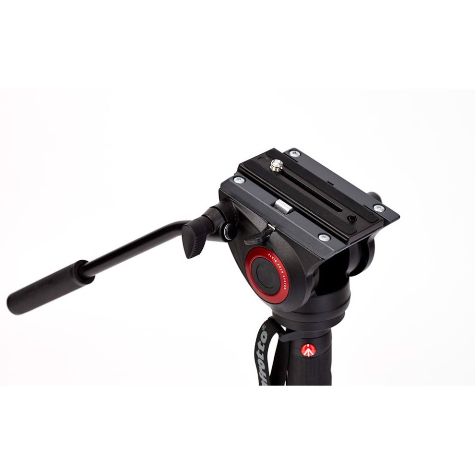 CHÂN MÁY ẢNH TRIPOD MANFROTTO MONOPOD XPRO 4 SECTION VIDEO FLUID HEAD & FLUIDTECH BASE (MVMXPRO500)