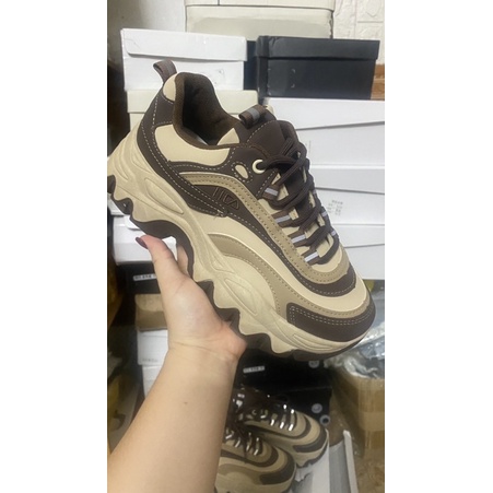 Giày thể thao nữ Ullzang, giày sneaker TiCa đế răng