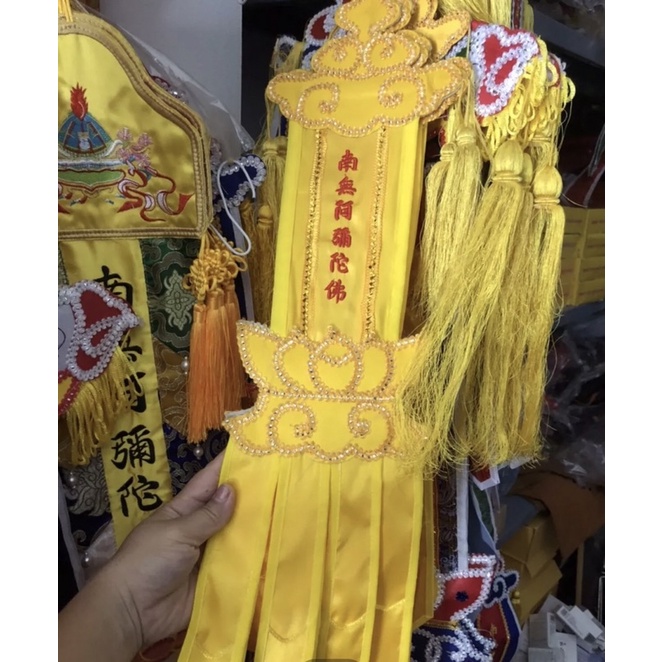 Tràng phan PHẬT GIÁO 80cm, loại satanh