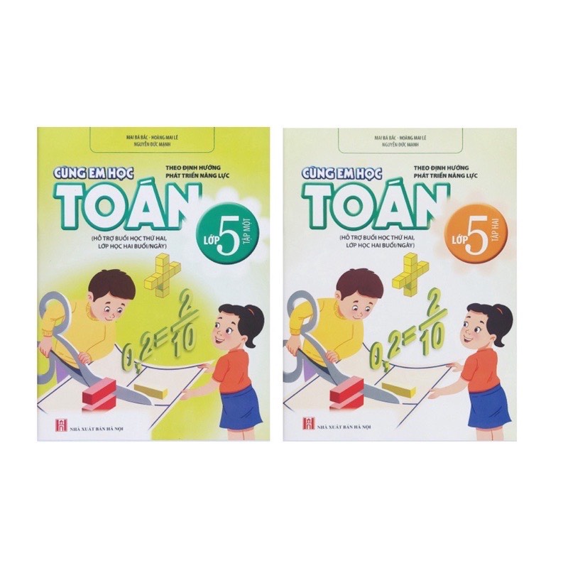 CE học Toán 5, Tiếng Việt 5 (buổi 2) kèm bút chì