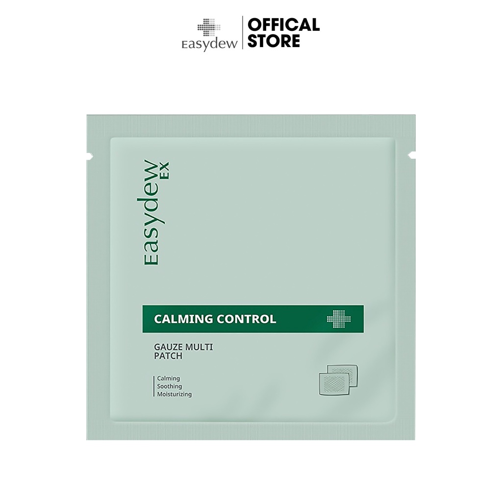 Miếng dán cấp ẩm làm dịu cho làn da nhạy cảm da khô Easydew Ex Calming Control Gauze Multi Patch ( 1 miếng )