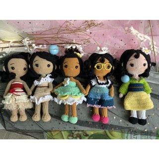 Búp bê bằng len, thú bông handmade
