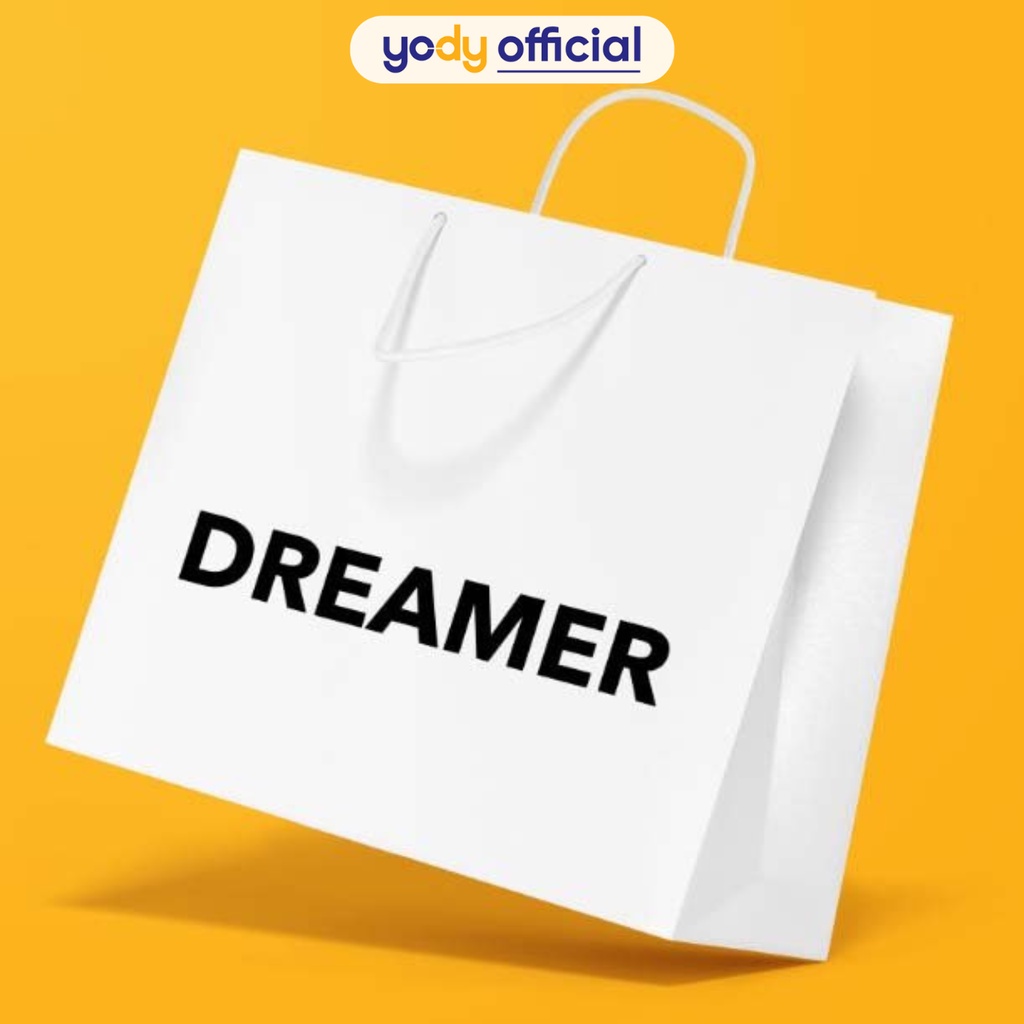 Túi giấy YODY sang trọng in chữ Dreamer -ZGT0002