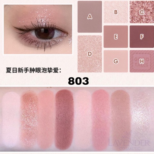 Bảng Phấn Mắt 8 Ô Gogo Tales Retro Mist Eyeshadow Palette