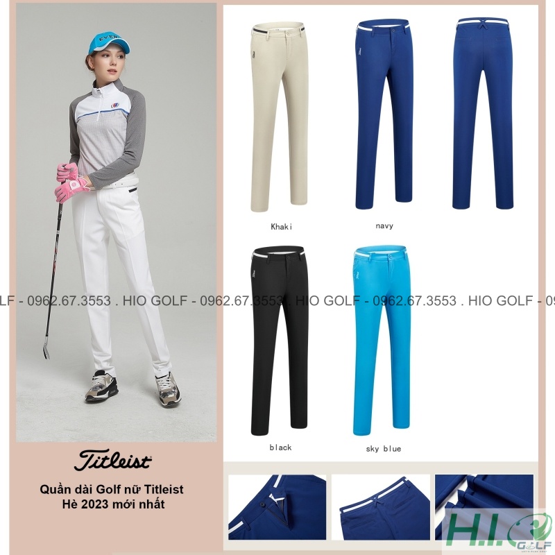 Quần dài Golf nữ Titleist - Quần dài golf nữ mẫu mới nhất