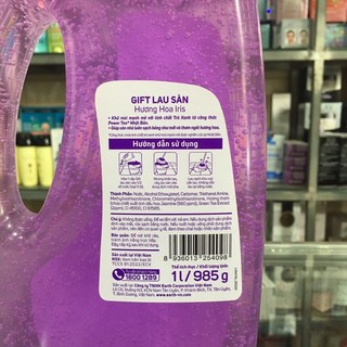 Nước lau sàn Gift Sweet Iris 1000ml