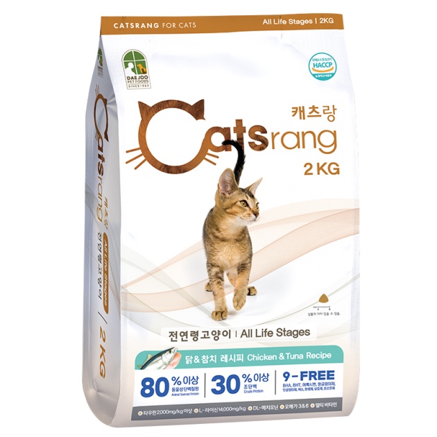 Thức Ăn Hạt Cho Mèo Catsrang All Stages Bao 2Kg