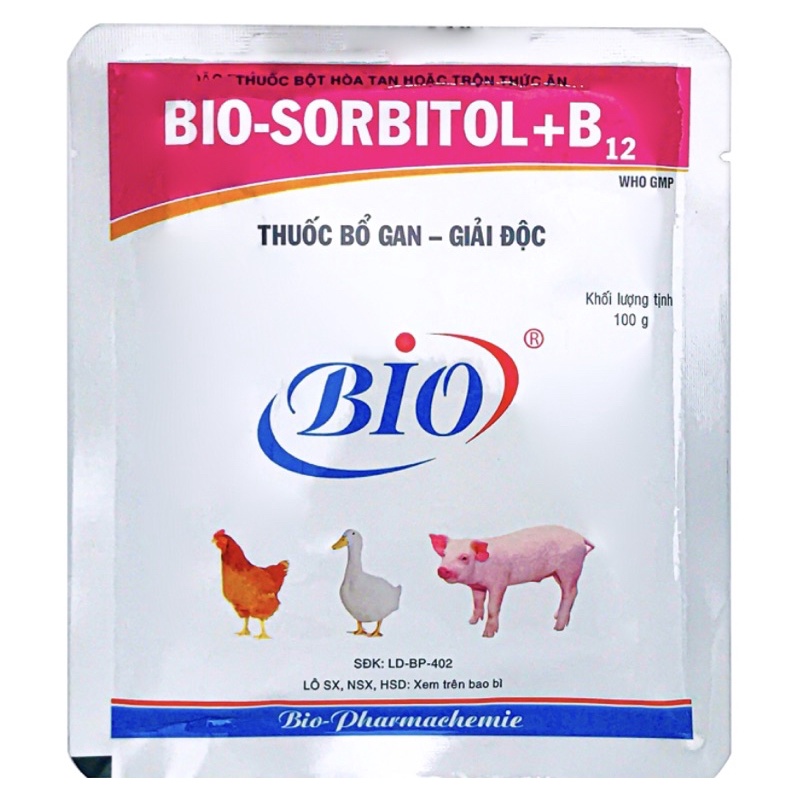 Bio-S.orbitol + B12 gói 100g