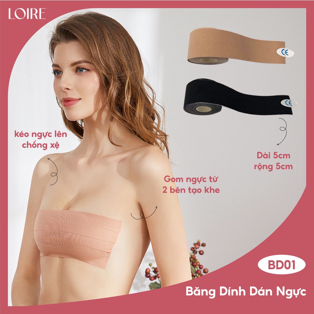 Băng dính dán ngực Loirechic BD01