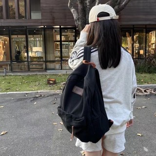 Balo Đi Học Basic Nam Nữ Chất Liệu Canvas Thô BL07