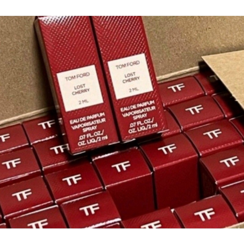 vial nước hoa t.o.m f.o.r.d  lost cherry edp 2ml(auth)