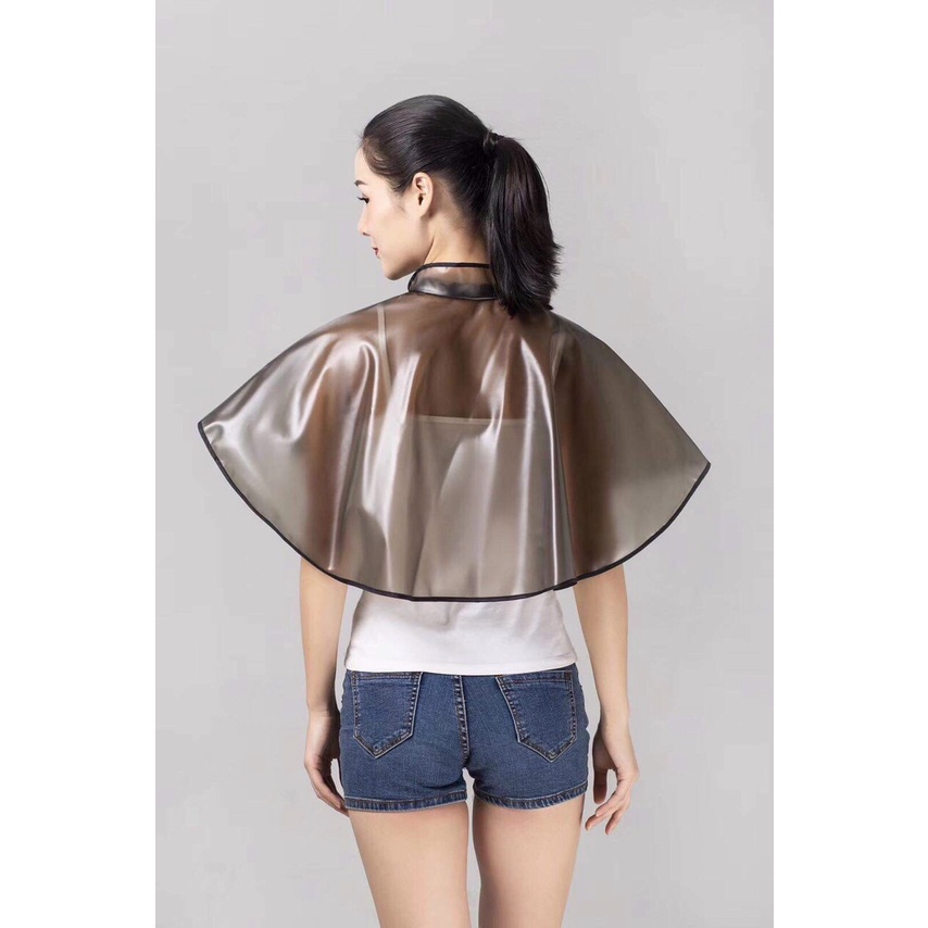 Áo choàng da cắt uốn nhuộm tóc