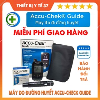 [CHÍNH HÃNG] Máy Đo Đường Huyết ACCU-CHEK GUIDE Mẫu Mới 2023 - Bảo Hành Chính Hãng Trọn Đời