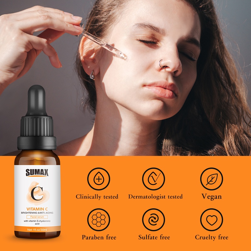 RUOALL Serum Vitamin C Chống Lão Hóa Và Làm Mờ Nếp Nhăn Cao Cấp 30g