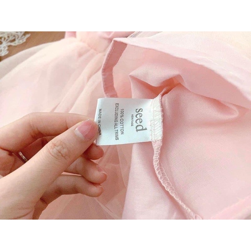 Váy có cotton Seed pony Hồng