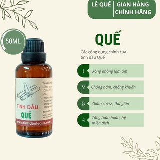 Tinh dầu quế lê quế 50ml