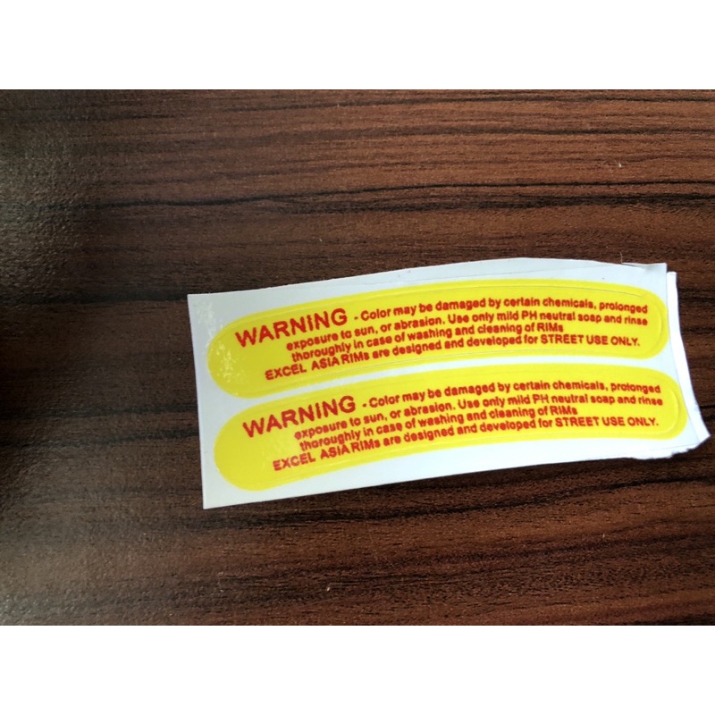 Cặp Chỉ Mâm Excel Vàng Decal in