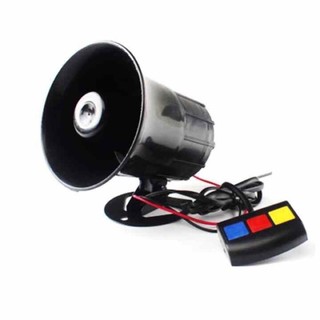Còi hú police 3 nút gắn mọi loại xe