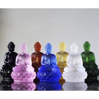 Tượng phật dược sư lưu ly cỡ bé 13cm