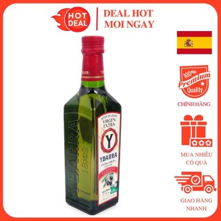 Dầu oliu ybarra extra virgin chai 500ml - nhập khẩu ý