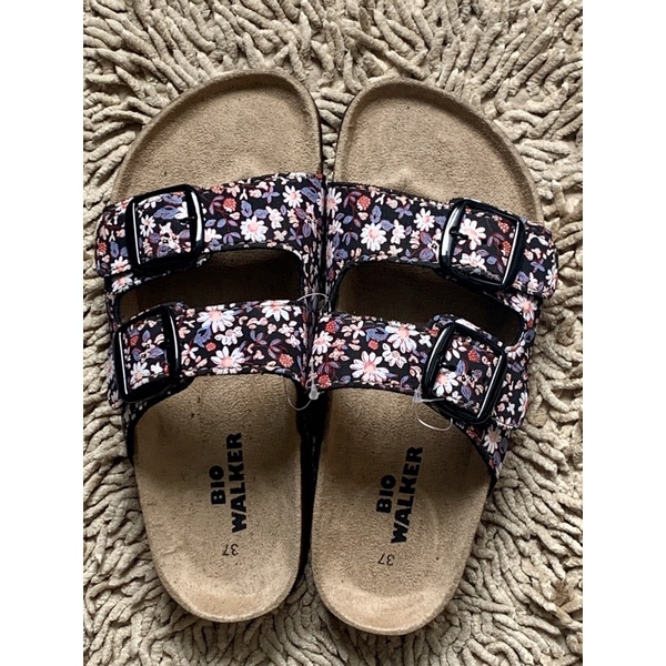 Dép đế trấu cao cấp WALKX COMFORT/ BLUE MOTION - chính hãng 100% Đức quai da -  Giảm đâu chân và mồ hôi.