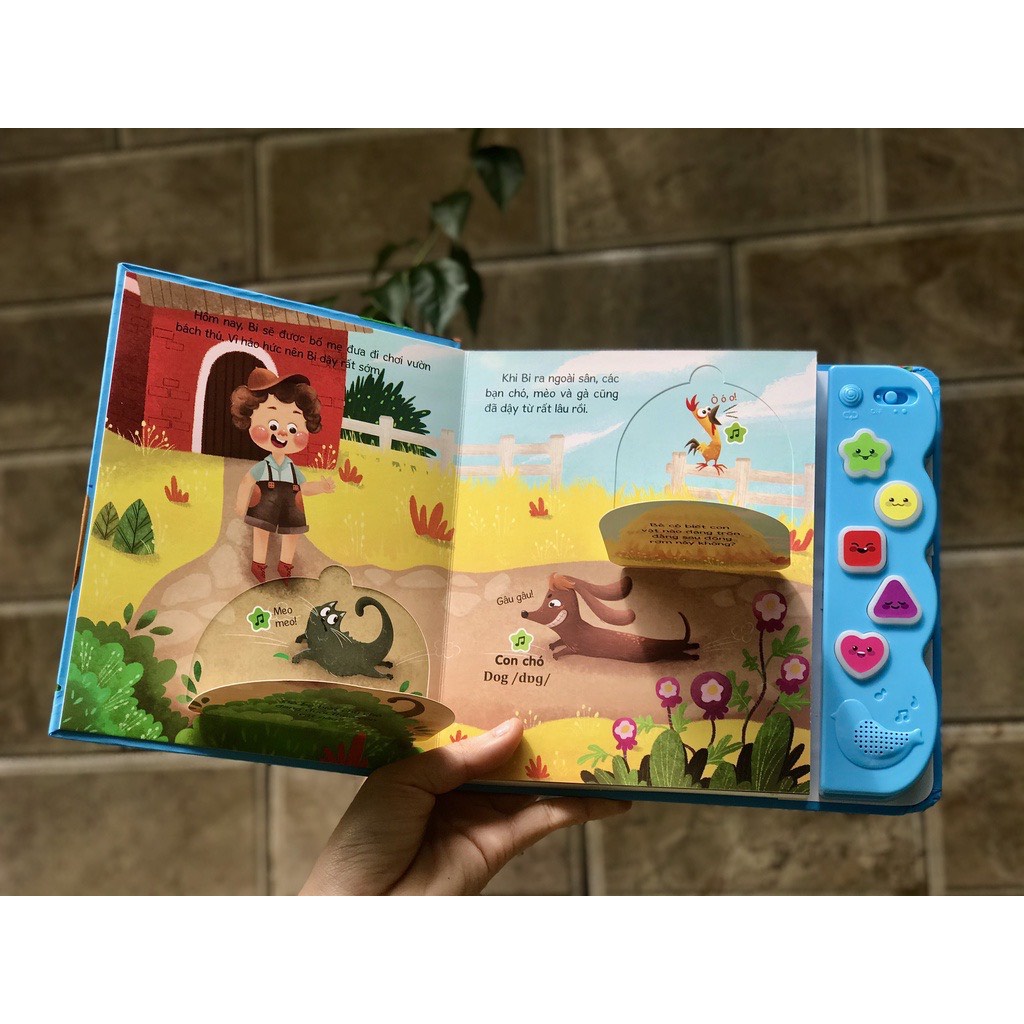 Sách tương tác - Sách âm thanh ( NHIỀU CHỦ ĐỀ BÌA CỨNG)