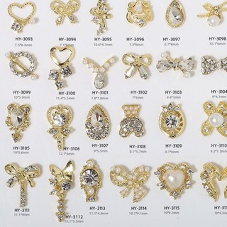 Charm trang trí móng cực xinh,charm nơ,charm gấu
