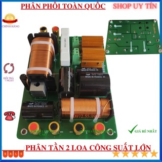 Mạch phân tần 2loa 1basss 1treble -  Cho loa công suất lớn-  GIÁ 1 MẠCH