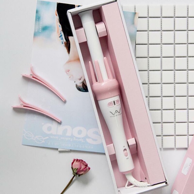 MVP2915 Máy Uốn Tóc, Làm Xoăn Tự Động Xoay 360 độ cầm tay Hàn Quốc