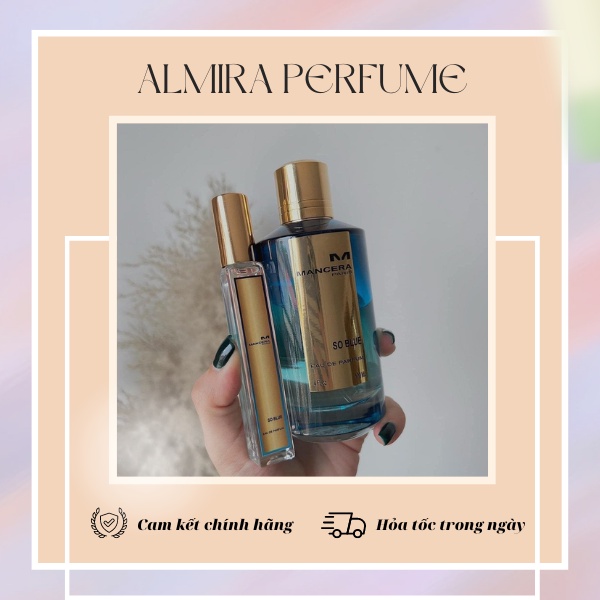 [AUTHENTIC] Nước hoa So Blue 10ml/20ml_ALMIRA PERFUME