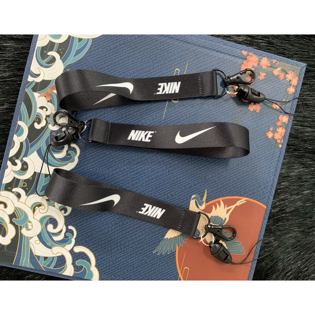 Dây đeo thẻ, dây đeo móc khóa in logo Nike