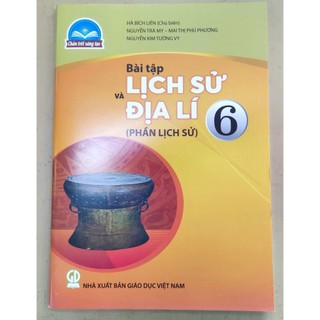 Sách - bài tập lịch sử và địa lí - phần lịch sử lớp 6 - chân trời kèm 2set bọc sách 10 tờ khổ 23x33cm