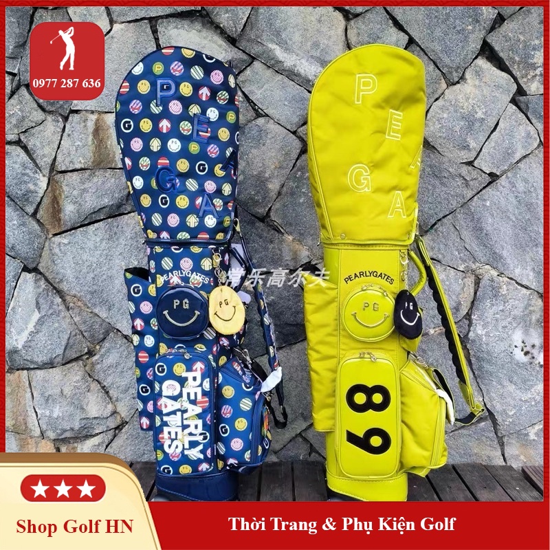 Túi gậy golf có chân chống PG da PU chống nước thời trang golf TG039