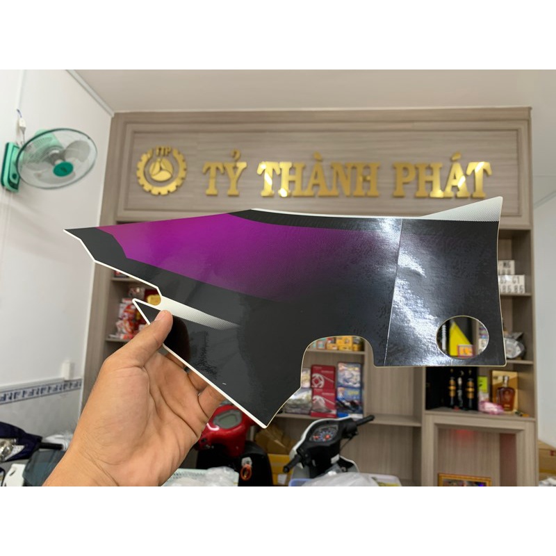 Tem cốp ZX Trắng Phải zin Honda