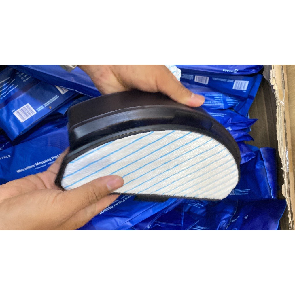 Combo Túi 10 Khăn Lau Rung Chính Hãng Robot Hút Bụi Ecovacs Deebot T8, T8 Aivi, T8 Power, T8 Max, T9, T8 Plus T9 Plus