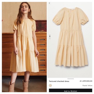 Đầm Mango auth vợt sale cho bé gái | Mango 87064771