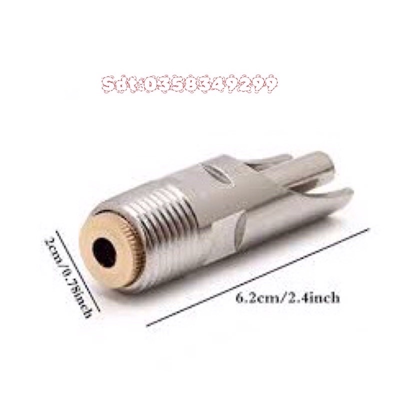 Vòi heo inox tự động cho heo  răng 21 / 27