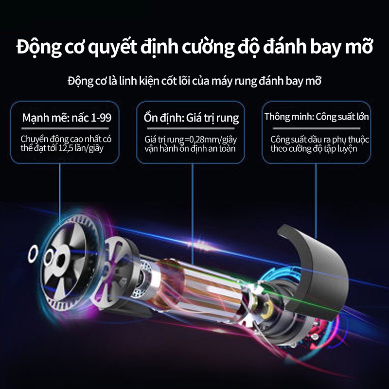 SP1000B Máy tập thể thao rung thương hiệu SKM 99 cấp độ rung thông minh-Giao hàng nhanh
