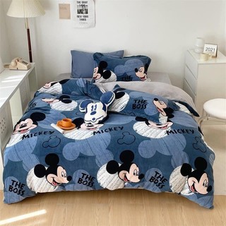 Bộ Ga Gối Cotton Poly 3 món,chát chọn mẫu,ếch xanh