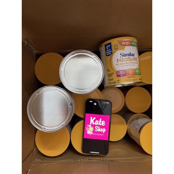 BAY AIR - date 6/2025 Sữa Similac Neosure 371g - hàng Mỹ BAY AIR