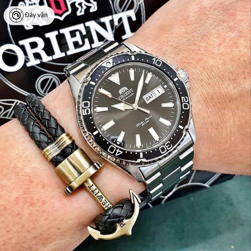 Đồng hồ nam Orient Watch Sport Mako RA-AA000 máy cơ automatic mặt kính sapphire chống xước dây thép thể thao bơi lặn